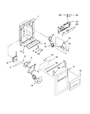 Dispenser front parts