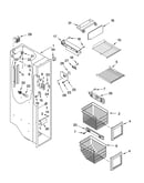 Freezer liner parts