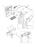 Dispenser front parts