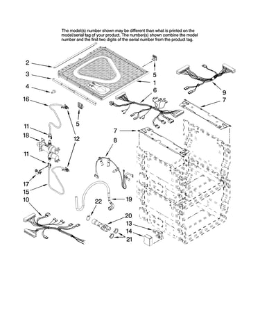 Frame and lid parts