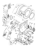 Dryer bulkhead parts