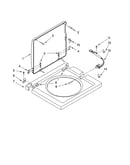 Washer top and lid parts