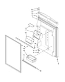 Refrigerator door parts