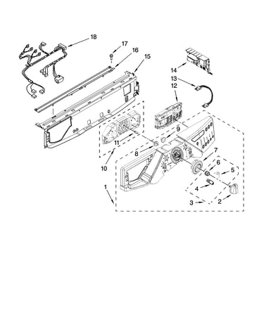 Control panel parts