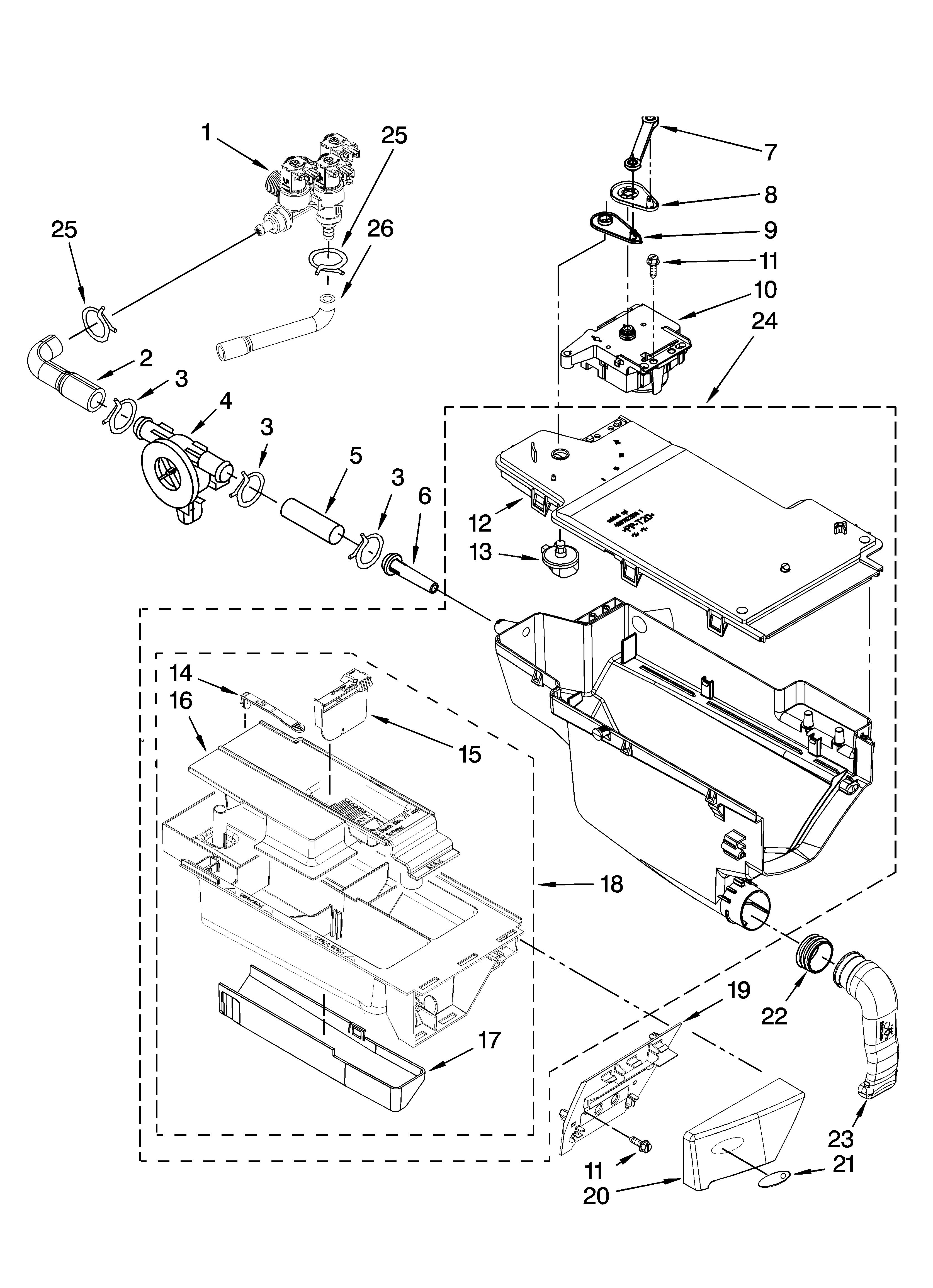 Dispenser parts