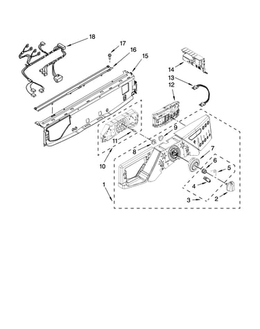 Control panel parts