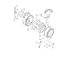 Whirlpool WFW9700VA01 tub and basket parts diagram