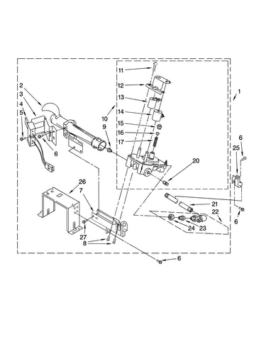 W10096909 burner assembly, optional parts (not include