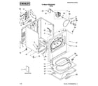 Crosley CEDS1043VQ0 cabinet parts diagram