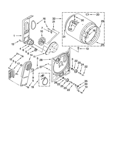 Bulkhead parts, optional parts (not included)