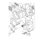 Whirlpool CEM2750TQ2 bulkhead parts, optional parts (not included) diagram