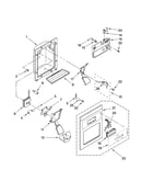 Dispenser front parts