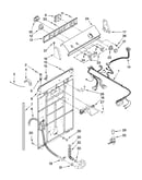 Controls and rear panel parts