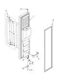 Freezer door parts