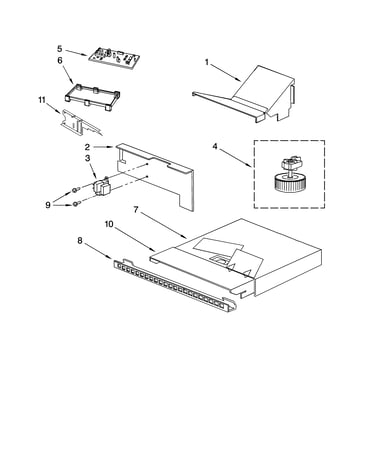 Top venting parts
