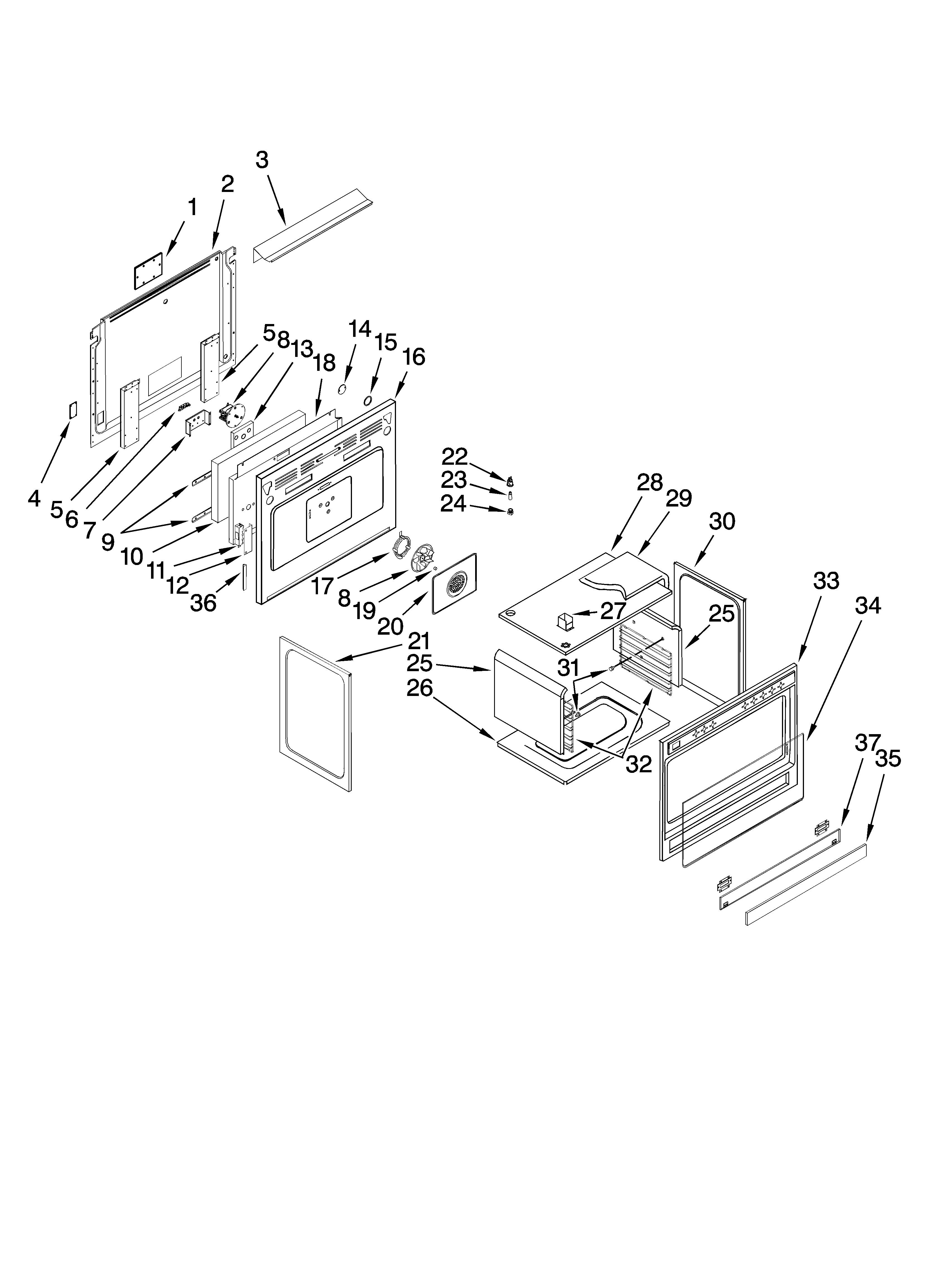 Oven parts