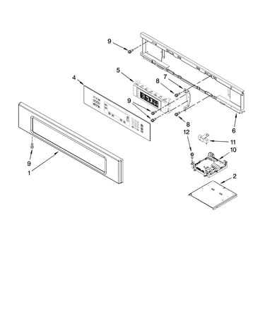 Control panel parts