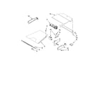 KitchenAid KEBK276SSS02 top venting parts, optional parts (not included) diagram