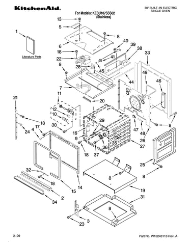 Oven parts