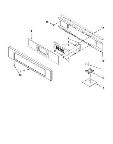 Control panel parts