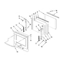 Oven door parts