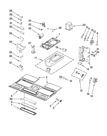 Interior and ventilation parts