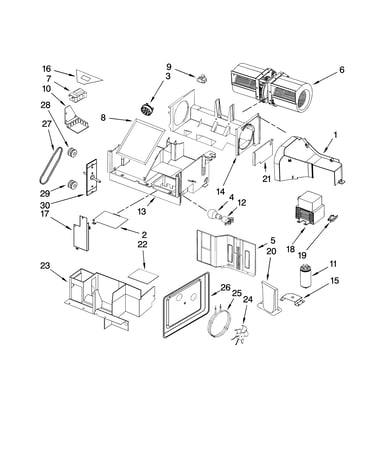 Air flow parts