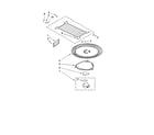 KitchenAid KHMS1857WWH0 turntable parts diagram
