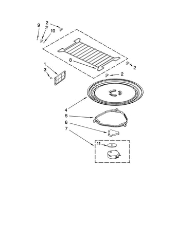 Turntable parts