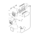 Whirlpool W2RXEMMWS00 icemaker parts diagram