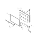 Freezer door parts, optional parts