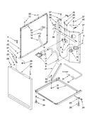 Washer cabinet parts