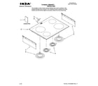 Ikea YISE630VS11 cooktop parts diagram