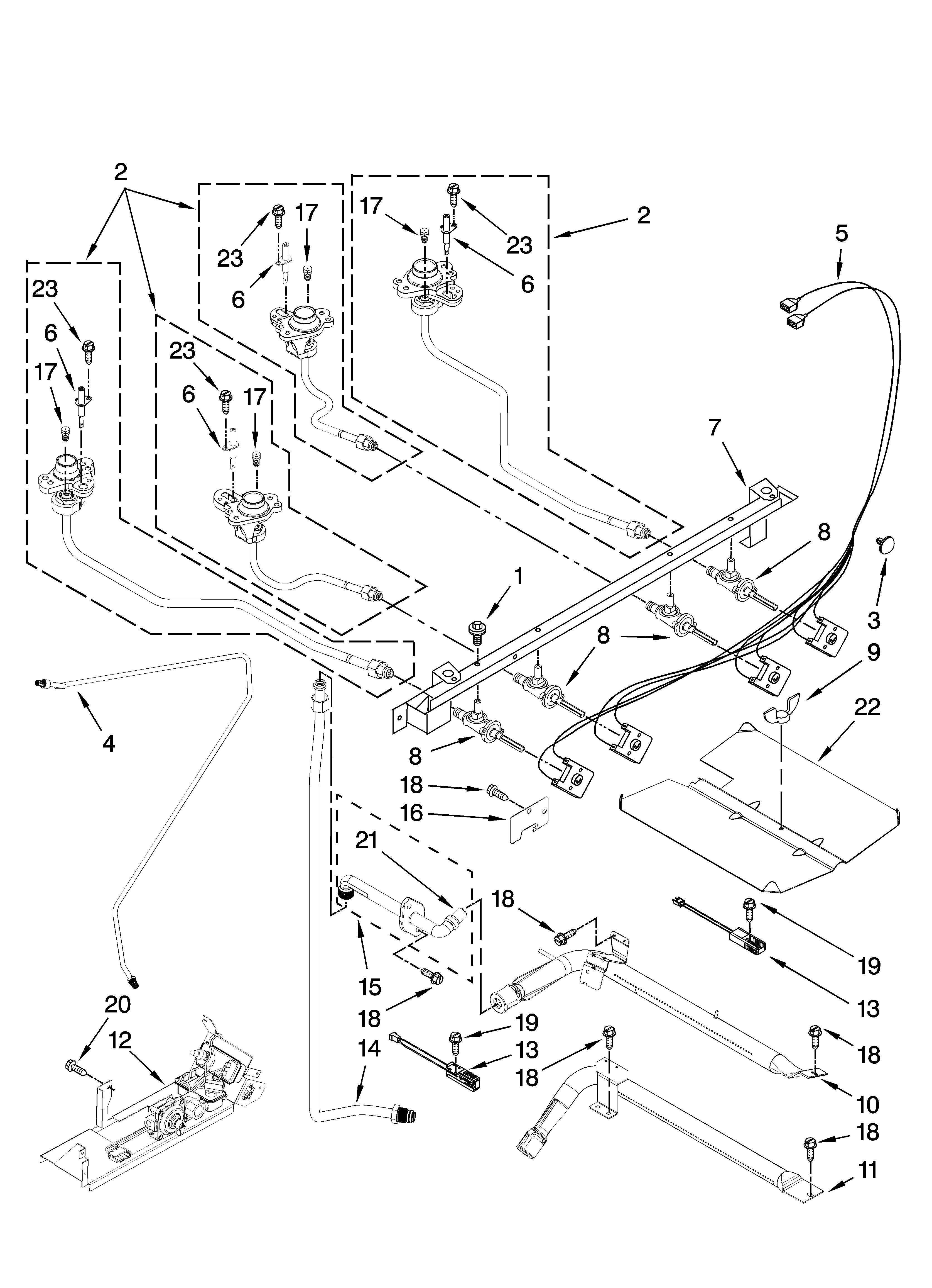 Manifold parts