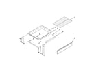 Maytag MGRH865QDW0 drawer and rack parts, optional parts (not included) diagram