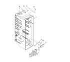 Maytag MSD2254VEQ01 refrigerator liner parts diagram