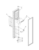 Freezer door parts