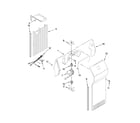 Maytag MSD2254VEW01 air flow parts diagram