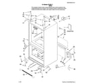Maytag RY495111 cabinet parts diagram