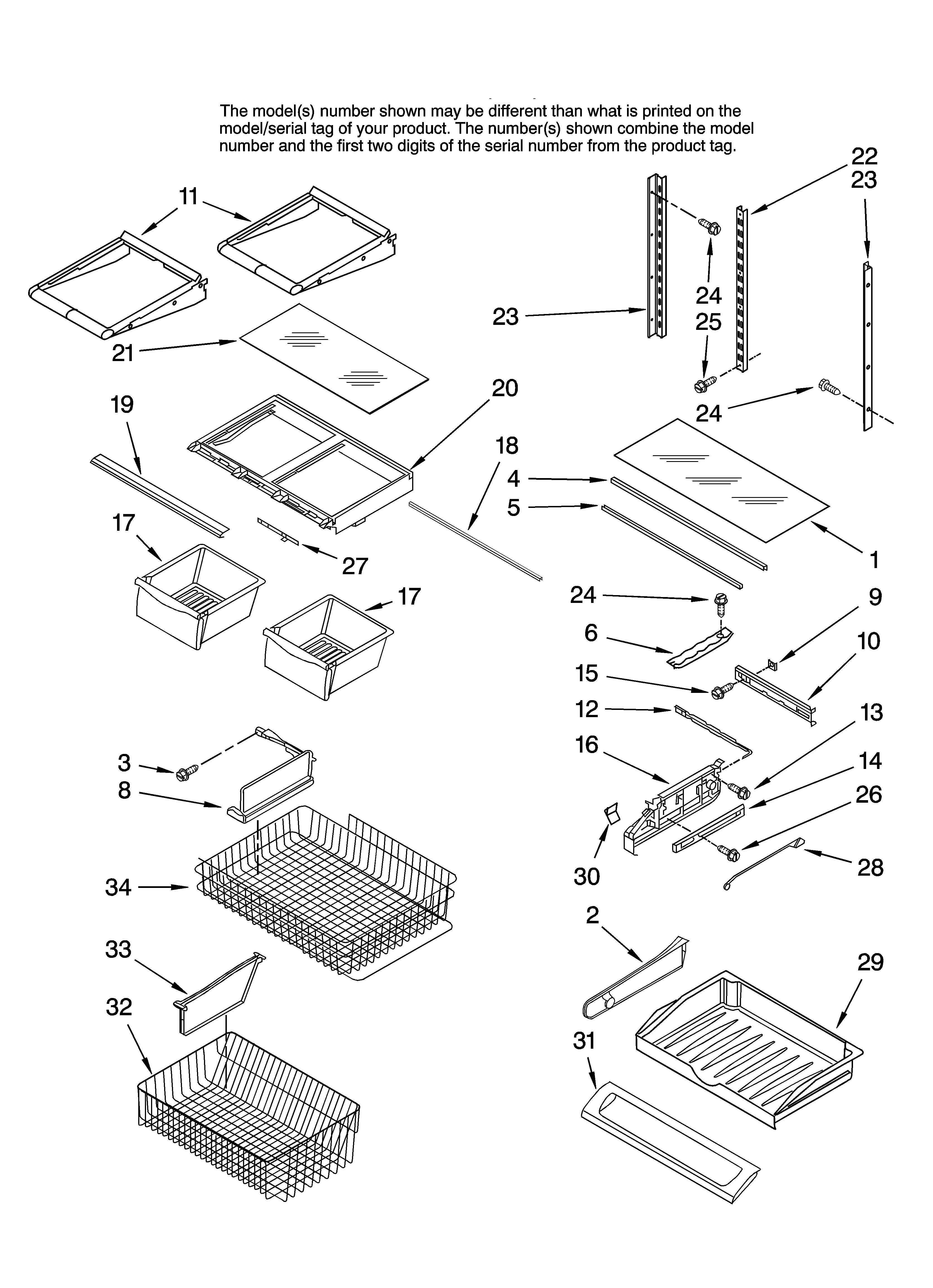 SHELF PARTS