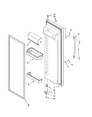 Refrigerator door parts