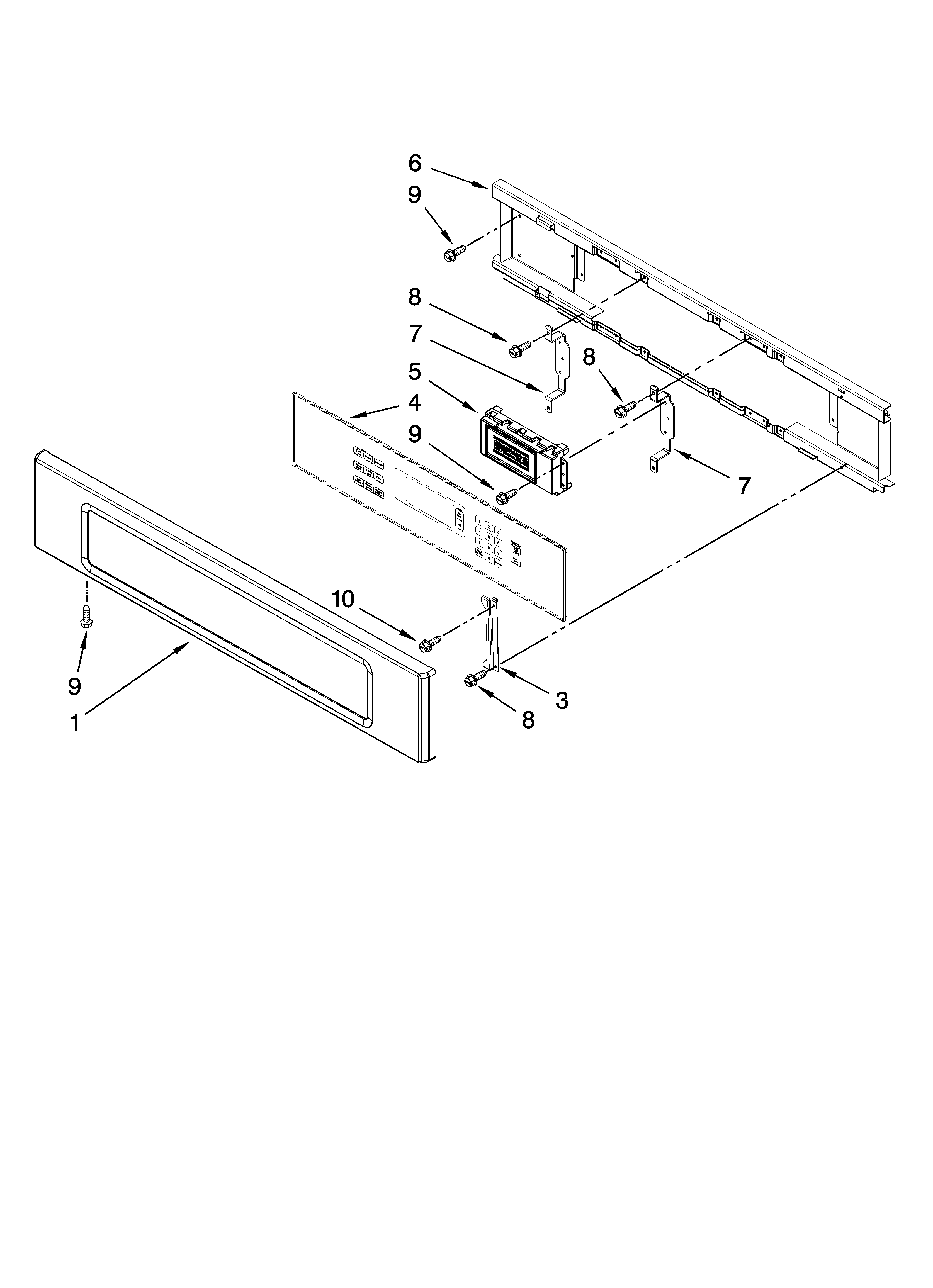 CONTROL PANEL PARTS