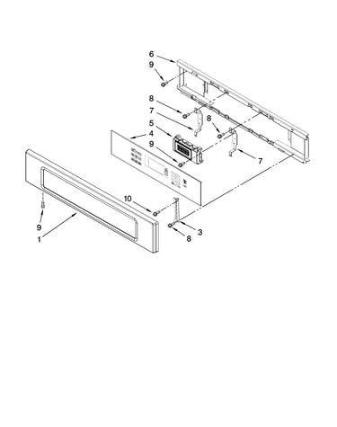 Control panel parts