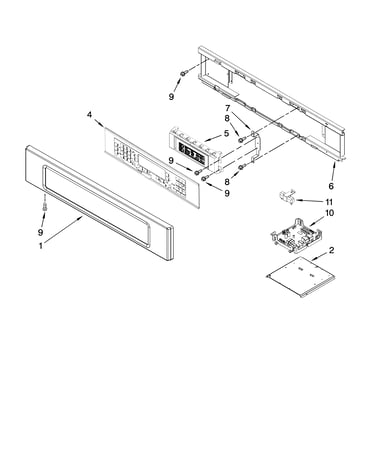 Control panel parts