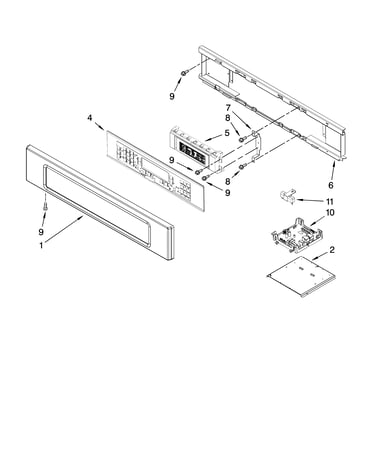 Control panel parts