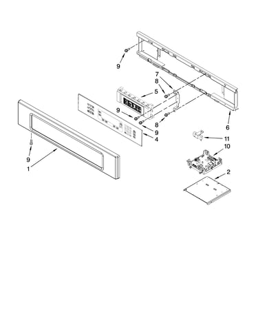 Control panel parts