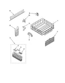 Lower rack parts