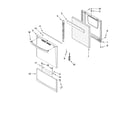 Estate TEP200VAQ0 oven door and drawer parts diagram