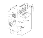Whirlpool W8RXEGMVQ00 icemaker parts diagram