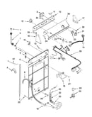 Controls and rear panel parts